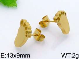 SS Gold-Plating Earring