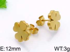 SS Gold-Plating Earring