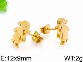 SS Gold-Plating Earring