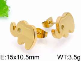 SS Gold-Plating Earring