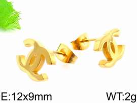 SS Gold-Plating Earring