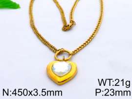SS Gold-Plating Necklace
