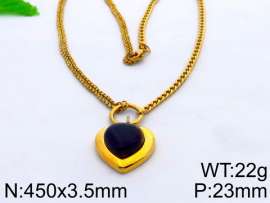 SS Gold-Plating Necklace