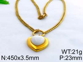 SS Gold-Plating Necklace