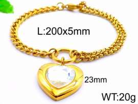 Stainless Steel Gold-plating Bracelet