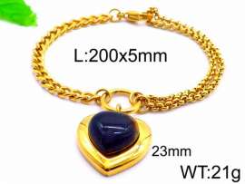 Stainless Steel Gold-plating Bracelet