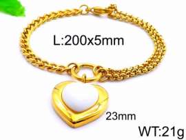 Stainless Steel Gold-plating Bracelet