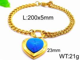 Stainless Steel Gold-plating Bracelet