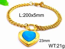 Stainless Steel Gold-plating Bracelet