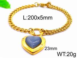 Stainless Steel Gold-plating Bracelet
