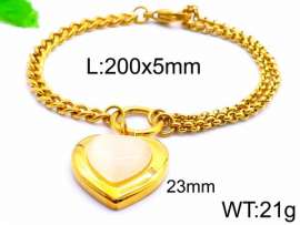 Stainless Steel Gold-plating Bracelet
