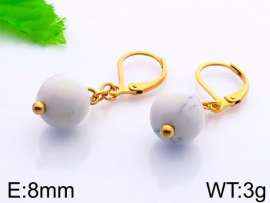 Stainless Steel Stone&Crystal Earring