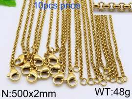 Staineless Steel Small Gold-plating Chain