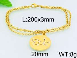 Stainless Steel Gold-plating Bracelet