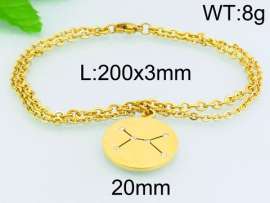 Stainless Steel Gold-plating Bracelet
