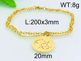Stainless Steel Gold-plating Bracelet