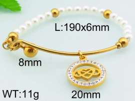 Stainless Steel Gold-plating Bracelet