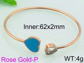 Stainless Steel Rose Gold-plating Bangle