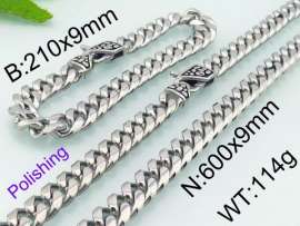SS Jewelry Set(Most Men)