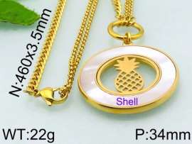 SS Gold-Plating Necklace