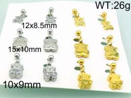 SS Gold-Plating Earring