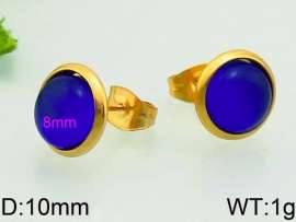 Stainless Steel Stone&Crystal Earring