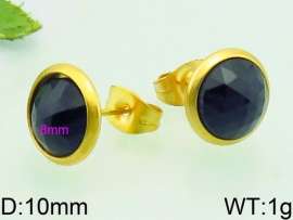 Stainless Steel Stone&Crystal Earring