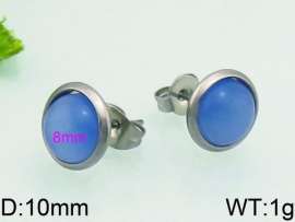 Stainless Steel Stone&Crystal Earring