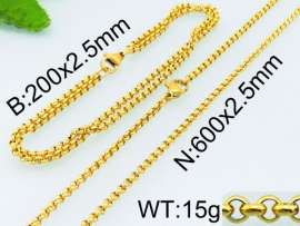 SS Jewelry Set(Most Women)