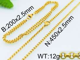 SS Jewelry Set(Most Women)