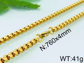 SS Gold-Plating Necklace
