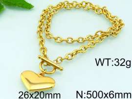 SS Gold-Plating Necklace