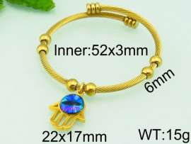 Stainless Steel Wire Bangle