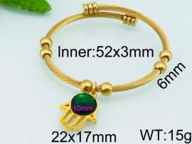 Stainless Steel Wire Bangle