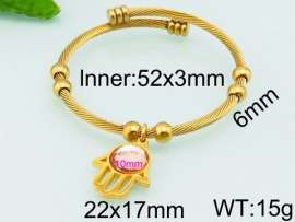 Stainless Steel Wire Bangle