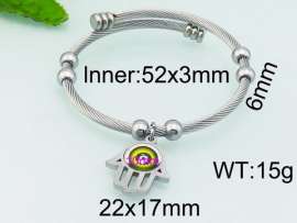 Stainless Steel Wire Bangle