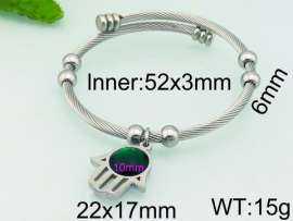 Stainless Steel Wire Bangle