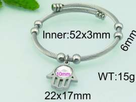Stainless Steel Wire Bangle