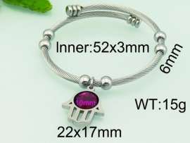 Stainless Steel Wire Bangle