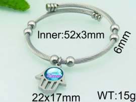 Stainless Steel Wire Bangle