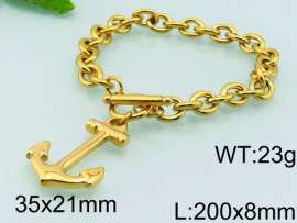 Stainless Steel Gold-plating Bracelet