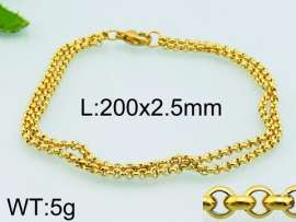 Stainless Steel Gold-plating Bracelet