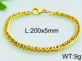 Stainless Steel Gold-plating Bracelet