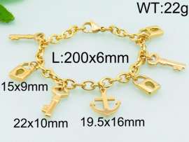 Stainless Steel Gold-plating Bracelet