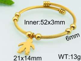 Stainless Steel Wire Bangle