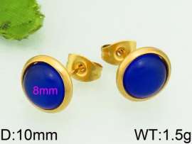 Stainless Steel Stone&Crystal Earring