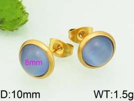 Stainless Steel Stone&Crystal Earring