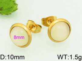 Stainless Steel Stone&Crystal Earring