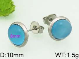 Stainless Steel Stone&Crystal Earring