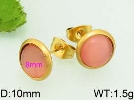 Stainless Steel Stone&Crystal Earring